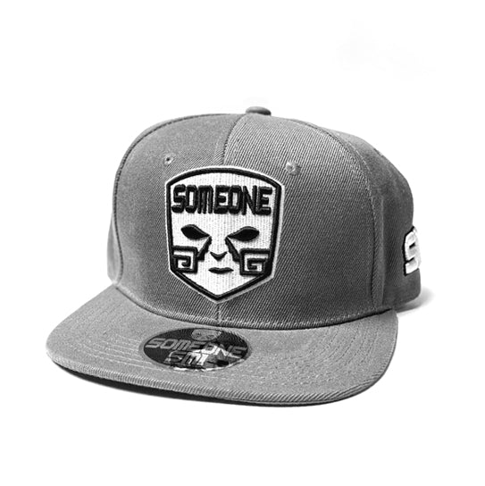 SOMEONE SNAPBACK HAT - GRAY